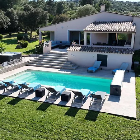 La Chiappa Bord De Avec Piscine Chauffee Et Jacuzzi Villa