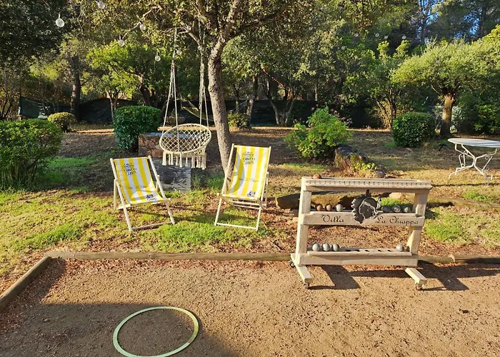 La Chiappa Bord De Avec Piscine Chauffee Et Jacuzzi Villa